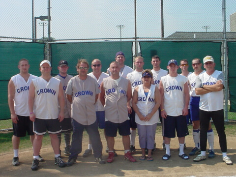Crown Battery Softball Team