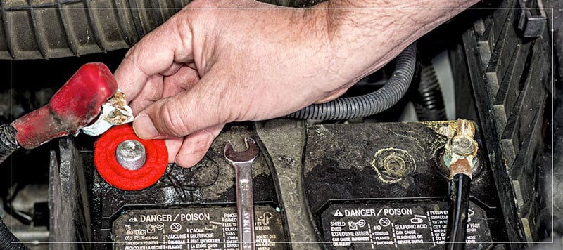 sulfated battery