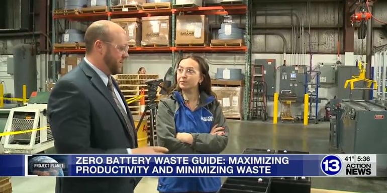 13 ABC’s Project Planet: “Zero battery waste to maximize productivity and minimize waste”