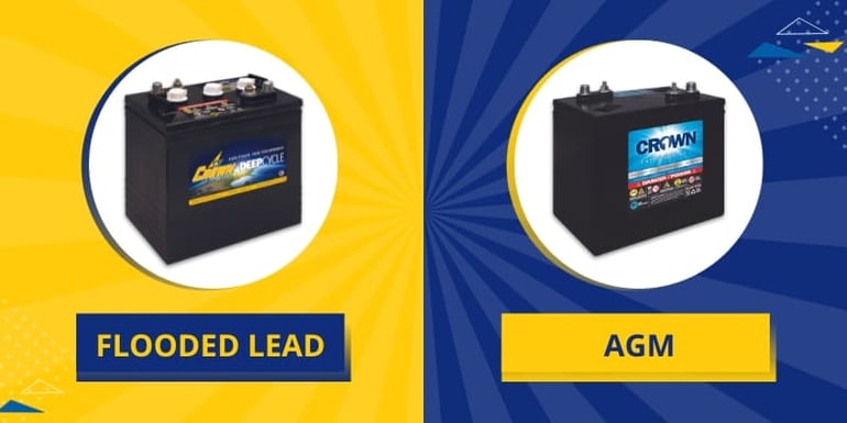 Flooded Lead and AGM Batteries: What's the Difference?