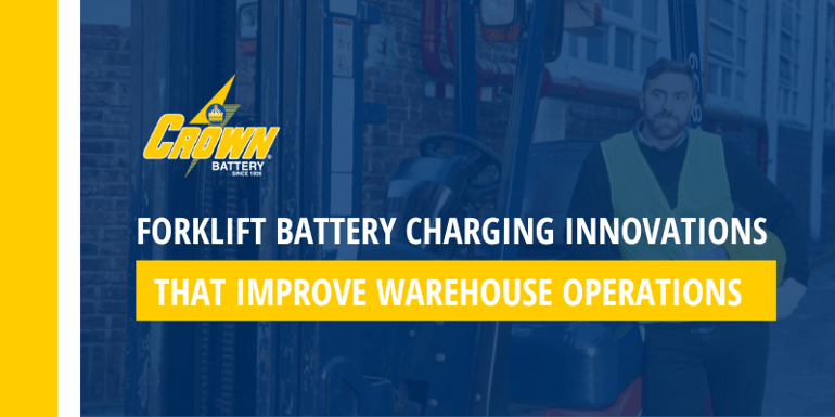 Forklift Battery Charging Innovations that Improve Warehouse Operations