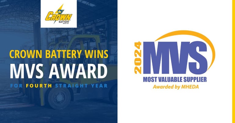 Crown Wins MVS Award for 4th Consecutive Year