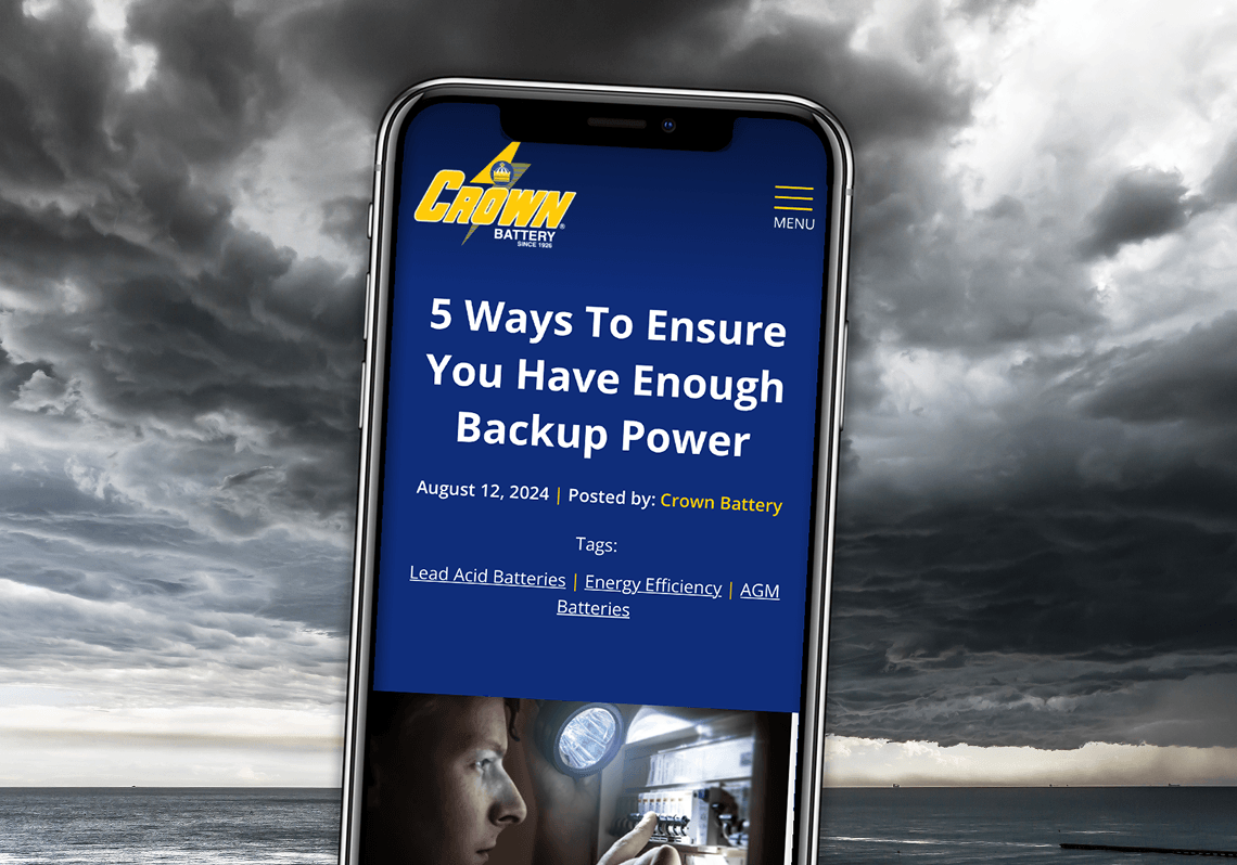 Backup Power Options Blog