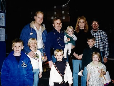 The Burkett family