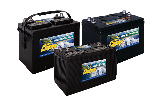 Three boat Batteries that will help store it during the Winter