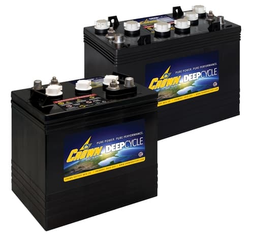 Flooded battery. Lead acid Battery.
